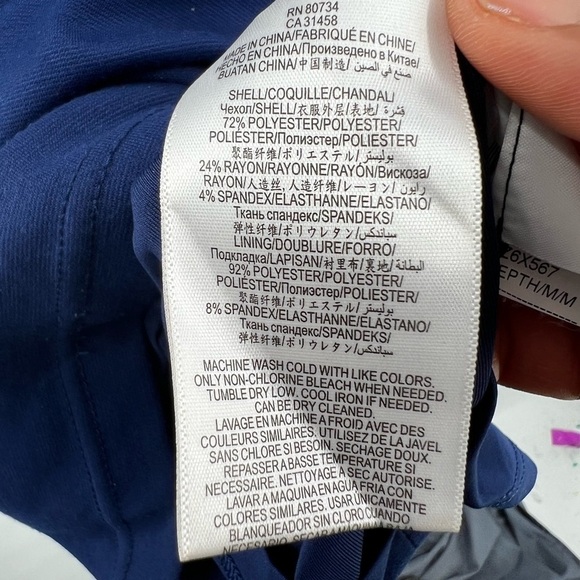 BCBGMazAzria blue sheath dress size M - Picture 8 of 10